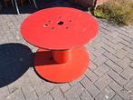 Houten rode haspel, tafeltje, ..., Huis en Inrichting, Ophalen of Verzenden, Gebruikt