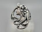 Bague Art Nouveau en argent de Sarah Bernhardt. 2025/548, Enlèvement ou Envoi, Argent, Bague