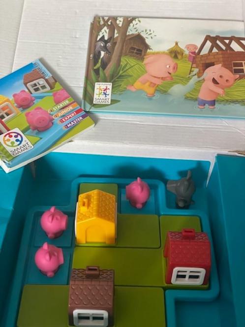 3 kleine biggetjes  Educatief spel van Smart Games, Kinderen en Baby's, Speelgoed | Educatief en Creatief, Gebruikt, Ontdekken