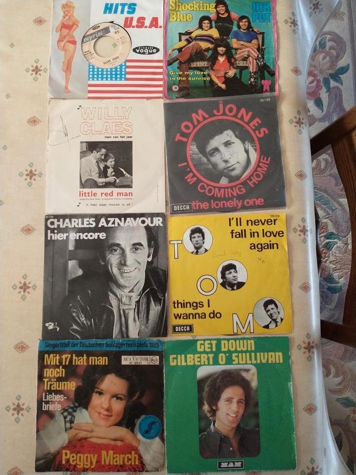 Vinylplaten van verschillende artiesten., CD & DVD, Vinyles Singles, Utilisé, Enlèvement