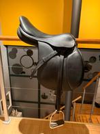 Selle mixte Eric Thomas Saumur 18 pouces, Animaux & Accessoires, Enlèvement ou Envoi, Utilisé, Obstacle