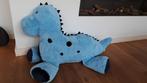 Doudou dino bleu clair super doux 108-30 cm, Comme neuf, Enlèvement ou Envoi