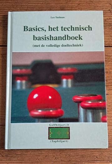 Technisch basis boek voor Topbiljart.  beschikbaar voor biedingen