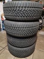 4 pneus hiver Goodyear  225/50 R18 99V, Autos : Pièces & Accessoires, Pneus hiver, Véhicule de tourisme, Enlèvement, Utilisé