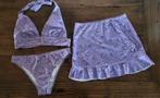 Bikini + strandrok, maat XS, Kleding | Dames, Badmode en Zwemkleding, Ophalen of Verzenden, Gedragen, Bikini