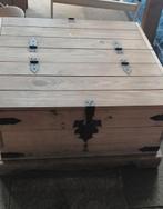 Houten salontafel/kist, Ophalen, Zo goed als nieuw
