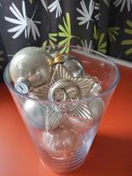 KERSTVERSIERING vaas gevuld met kerstballetjes, Enlèvement, Verre