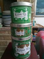 Kusmi Tea thee 3 Verchillende Lege  blikken, Verzamelen, Ophalen, Thee