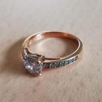 Swarovski ring, Met kristal, Gebruikt, Ophalen of Verzenden, 17 tot 18