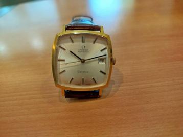 Montre Omega Geneve pour homme, Montre-bracelet, Enlèvement ou Envoi, Cuir, Acier
