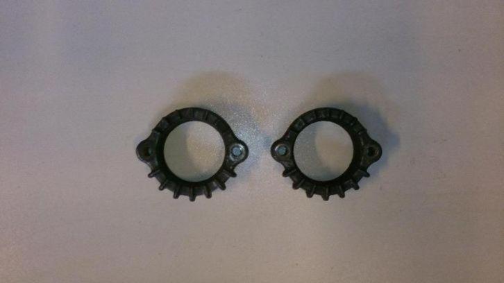 Kawasaki LTD440 uitlaatringen 440LTD uitlaatflensen 440 LTD, Motoren, Onderdelen | Kawasaki, Gebruikt, Ophalen of Verzenden