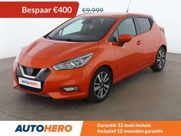 Nissan Micra 1.5 dCi Acenta (bj 2017), Auto's, Stof, Gebruikt, Zwart, 85 g/km