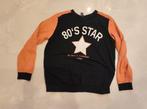 Sweat 100 % coton Orange et noir. Unisexe. Marque Rainbow. S, Zwart, Zo goed als nieuw, Maat 46 (S) of kleiner, Rainbow