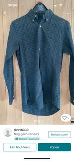 Ralph Lauren hemd maat s custom fit, Kleding | Heren, Ophalen of Verzenden, Gedragen, Blauw, Ralph Lauren