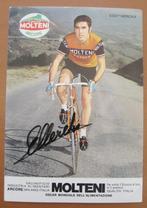 EDDY MERCKX, postcart.coul. „molteni” FIETSEN, Verzamelen, Verzenden, 1960 tot 1980, Ongelopen, Sport en Spel