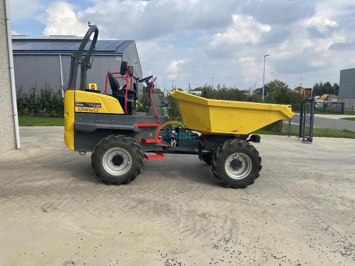 Wacker Neuson DW60 kiepwagen - 2021 - 1045 uur - 6T - DU963, Cd's en Dvd's, Cd's | Hiphop en Rap, Ophalen