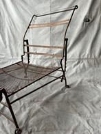 Antiek Frans officiers  veldbed 1815 in metaal, Enlèvement