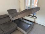 Méridienne poltronesofa, Ophalen, Hout, Eenpersoons, Zo goed als nieuw