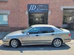 saab 9-5 automaat, Autos, Cuir, Argent ou Gris, 4 portes, Entreprise