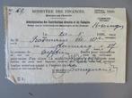 document Belasting op Hond + medaille Tongeren 1926, Verzenden, Overige typen