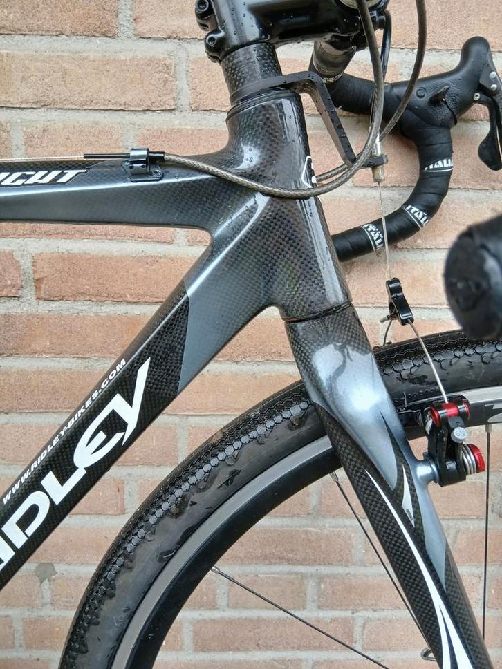 Ridley X-Night full-carbon Racefiets Wielrenfiets Koersfiets, Fietsen en Brommers, Fietsen | Racefietsen, Zo goed als nieuw, 28 inch