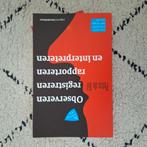 Observeren, registreren, rapporteren en interpreteren, Ophalen of Verzenden, Zo goed als nieuw, Petra de Bil