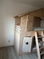 Bed, Ophalen, 85 tot 100 cm, Zo goed als nieuw, Hoogslaper of Stapelbed