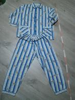 pyjama hemd+broek flanel geruit met buldog - 4 night ,  m152, Jongen, 4 night, Ophalen of Verzenden, Nacht- of Onderkleding