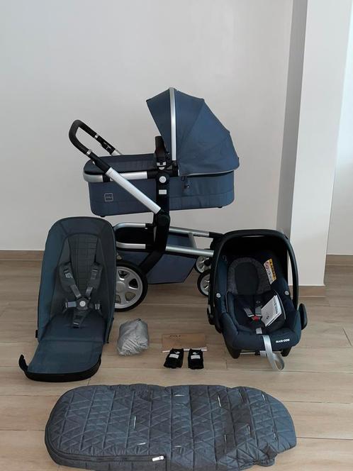 Joolz Day Quadro Blu kinderwagen 3-in-1 Complete, Kinderen en Baby's, Buggy's, Zo goed als nieuw, Maxi-Cosi, Ophalen of Verzenden