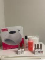Équipement complet pour vernis à ongles en gel + lampe UV, Enlèvement ou Envoi, Comme neuf, Soin des mains et des pieds