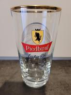 ancien verre de bière 33 cl piedboeuf extra pils N1, Collections, Enlèvement ou Envoi, Utilisé, Verre ou Verres, Autres marques