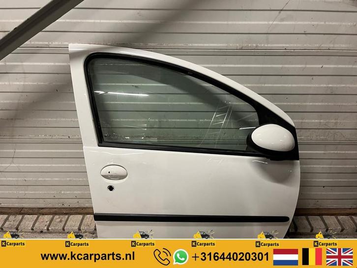 PEUGEOT 107 Rechts voor portier origineel deur 2005-2014, Auto-onderdelen, Overige Auto-onderdelen, Gebruikt