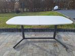 eettafel uittrekbaar, Huis en Inrichting, Tafels | Eettafels, Ophalen, Kunststof, Gebruikt, 200 cm of meer