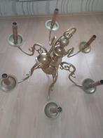 Lustre 6 branches, Ophalen, Zo goed als nieuw, Metaal