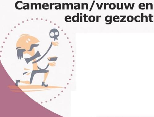 GEZOCHT!! 2 camera mannen/vrouwen & 2 editors!!, Vacatures, Goede doelen en Vrijwilligerswerk, Starter, Vast contract, Geschikt als bijbaan