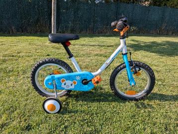 Velo b-twin roues 14" enfants 3 à 4 ans beschikbaar voor biedingen