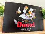 Metalen reclamebord Duvel, Ophalen of Verzenden, Nieuw, Reclamebord, Plaat of Schild, Duvel