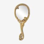 Handbare make-upspiegel - art nouveau-stijl, Antiek en Kunst, Ophalen