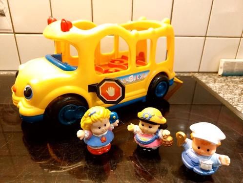 Fisher price, leuke schoolbus met geluid!!, Enfants & Bébés, Jouets | Fisher-Price, Utilisé, Sonore, Enlèvement ou Envoi