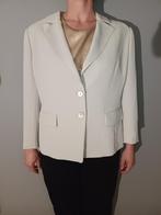Vintage witte blazer van Anne Bellin, Kleding | Dames, Wit, Maat 42/44 (L), Ophalen of Verzenden, Zo goed als nieuw