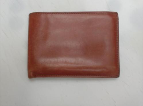Lederen portefeuille, wallet Church's, Handtassen en Accessoires, Portemonnees, Gebruikt, Overige merken, Bruin, Leder, Met knipsluiting