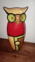 Hibou en céramique de Gilde Handwerk style année 60 vintage, Enlèvement ou Envoi