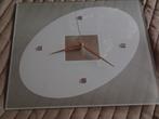 Horloge murale en verre, Ophalen, Zo goed als nieuw, Analoog, Wandklok