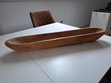 Decoratie houten schaal beschikbaar voor biedingen