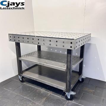 Lastafel 1200x800x950mm Laspost Cjays Mig Tig ACDC Staal beschikbaar voor biedingen