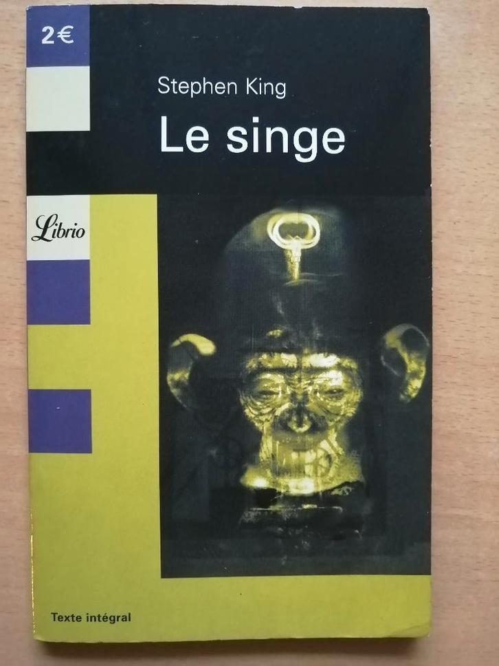 Le Singe - Nouvelle de Stephen King, Livres, Fantastique, Enlèvement ou Envoi