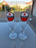 2 glazen vedett, Verzamelen, Ophalen, Zo goed als nieuw