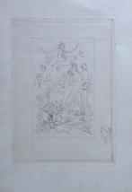 FELICIEN ROPS / LOT 2 STUKS / ETS + HELIO / 20x26cm, Antiek en Kunst, Kunst | Etsen en Gravures, Ophalen of Verzenden