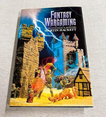 New livre couverture rigide Martin Hackett Fantasy Wargaming