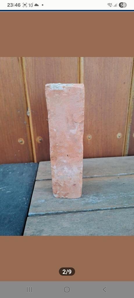 Oudbeerse gevelsteen, Doe-het-zelf en Bouw, Metselstenen, Zo goed als nieuw, Ophalen